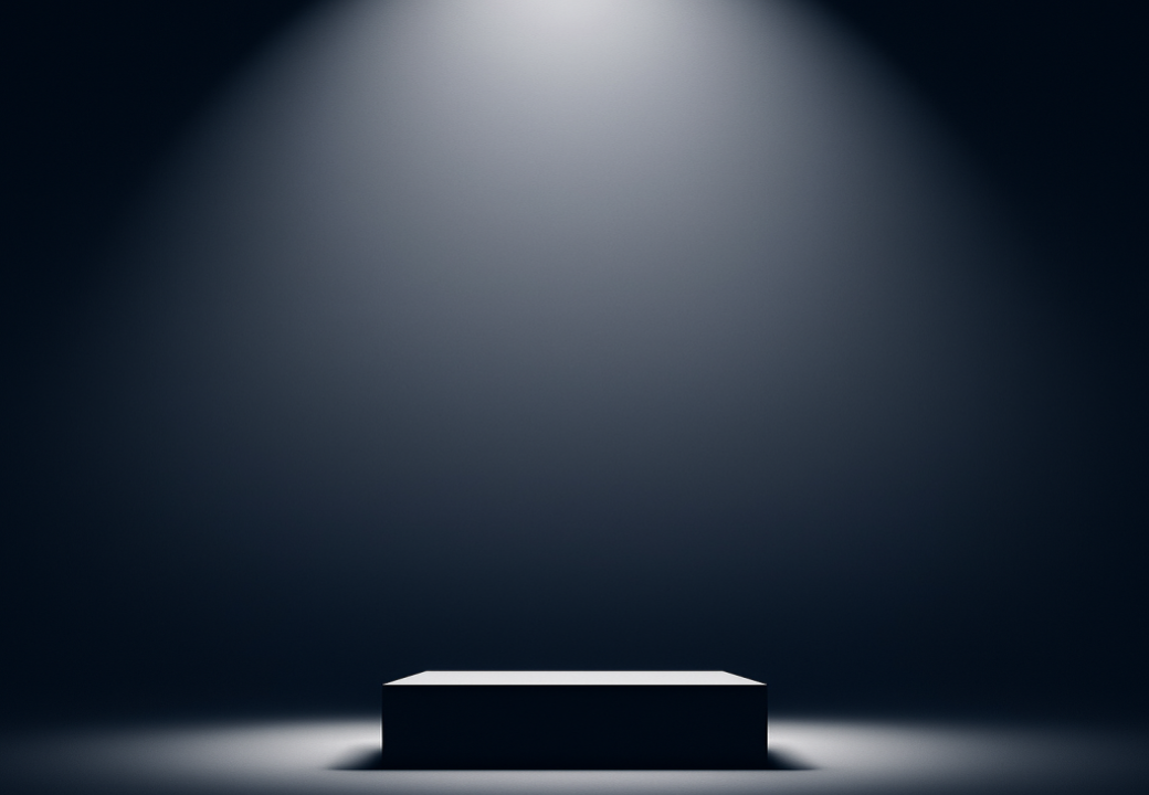 Dramatic spotlight background